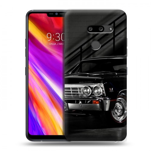 Дизайнерский пластиковый чехол для LG G8 ThinQ Chevrolet