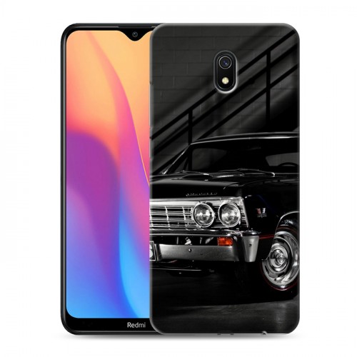 Дизайнерский силиконовый с усиленными углами чехол для Xiaomi RedMi 8A Chevrolet