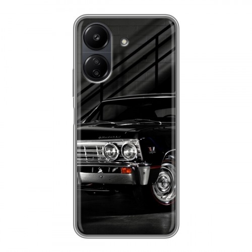 Дизайнерский силиконовый чехол для Xiaomi Poco C65 Chevrolet