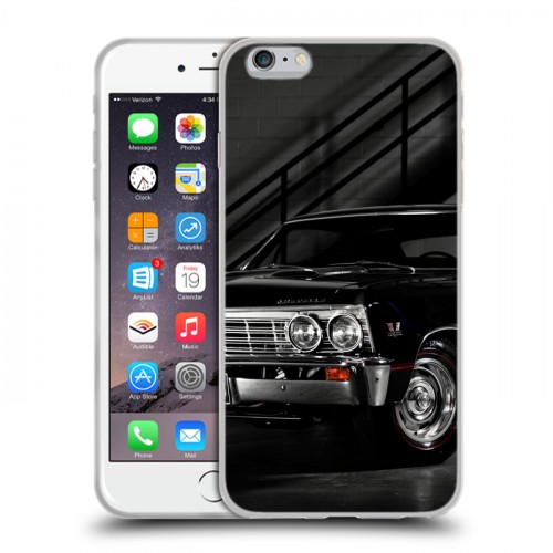 Дизайнерский силиконовый чехол для Iphone 6 Plus/6s Plus Chevrolet