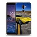 Дизайнерский пластиковый чехол для Nokia 7 Plus Chevrolet