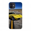 Дизайнерский силиконовый чехол для Iphone 12 Chevrolet