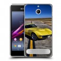 Дизайнерский силиконовый чехол для Sony Xperia E1 Chevrolet