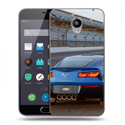 Дизайнерский пластиковый чехол для Meizu M2 Note Chevrolet