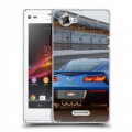 Дизайнерский пластиковый чехол для Sony Xperia L Chevrolet