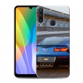 Дизайнерский пластиковый чехол для Huawei Y6p Chevrolet