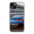 Дизайнерский пластиковый чехол для Iphone 14 Chevrolet