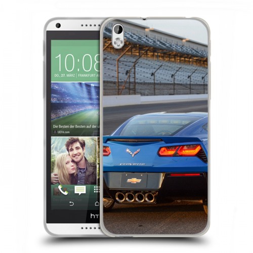 Дизайнерский пластиковый чехол для HTC Desire 816 Chevrolet