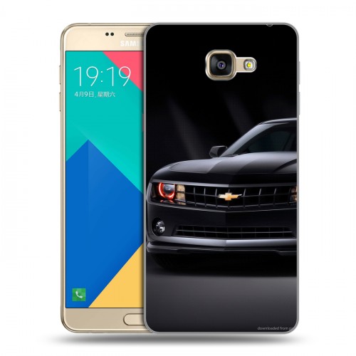 Дизайнерский силиконовый чехол для Samsung Galaxy A9 Chevrolet