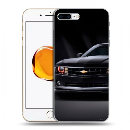 Дизайнерский пластиковый чехол для Iphone 7 Plus / 8 Plus Chevrolet