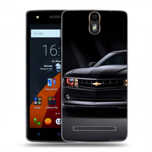 Дизайнерский силиконовый чехол для Wileyfox Storm Chevrolet