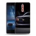 Дизайнерский пластиковый чехол для Nokia 8 Chevrolet