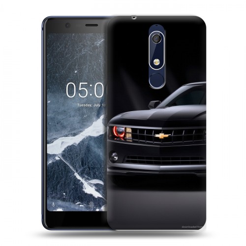 Дизайнерский пластиковый чехол для Nokia 5.1 Chevrolet