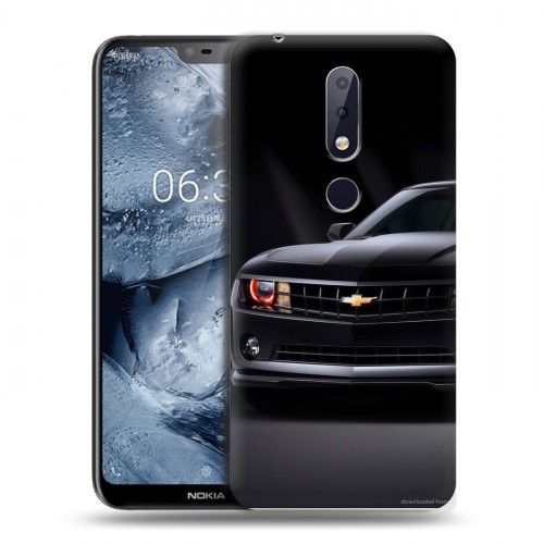 Дизайнерский пластиковый чехол для Nokia 6.1 Plus Chevrolet