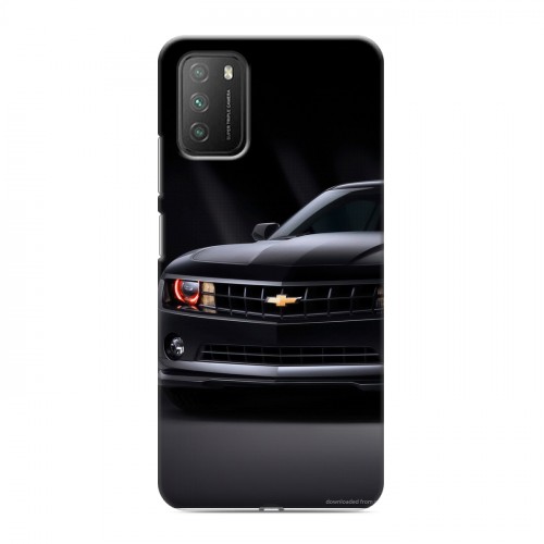 Дизайнерский пластиковый чехол для Xiaomi Poco M3 Chevrolet