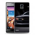 Дизайнерский пластиковый чехол для Huawei Ascend P1 Chevrolet