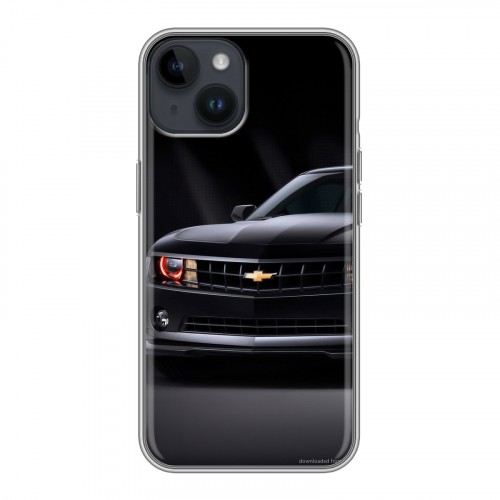 Дизайнерский пластиковый чехол для Iphone 14 Chevrolet