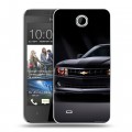 Дизайнерский пластиковый чехол для HTC Desire 300 Chevrolet