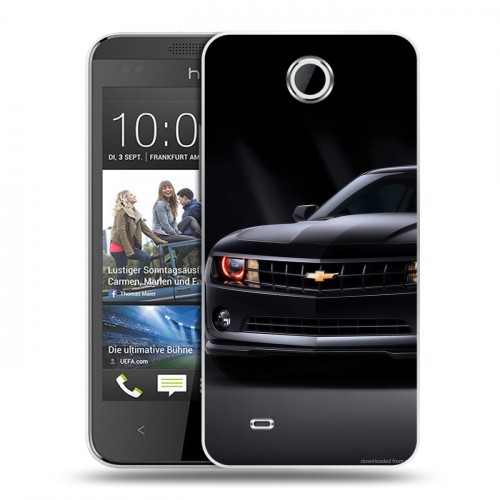 Дизайнерский пластиковый чехол для HTC Desire 300 Chevrolet