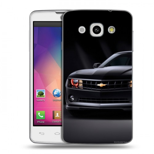 Дизайнерский пластиковый чехол для LG L60 Chevrolet