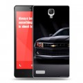 Дизайнерский силиконовый чехол для Xiaomi RedMi Note Chevrolet