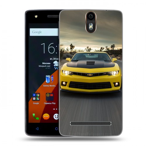 Дизайнерский силиконовый чехол для Wileyfox Storm Chevrolet