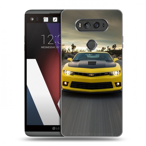 Дизайнерский пластиковый чехол для LG V20 Chevrolet