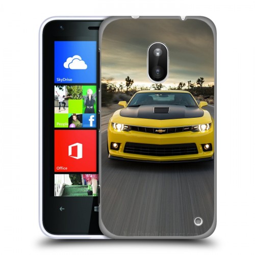 Дизайнерский пластиковый чехол для Nokia Lumia 620 Chevrolet