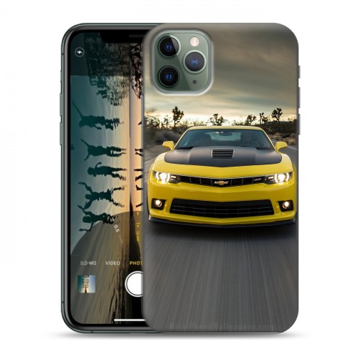 Дизайнерский пластиковый чехол для Iphone 11 Pro Max Chevrolet