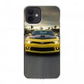 Дизайнерский силиконовый чехол для Iphone 12 Chevrolet