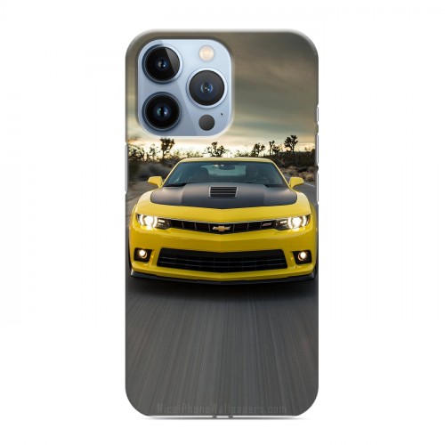 Дизайнерский силиконовый чехол для Iphone 13 Pro Chevrolet