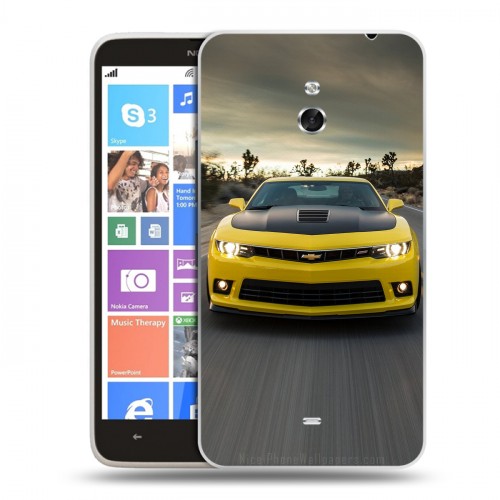 Дизайнерский пластиковый чехол для Nokia Lumia 1320 Chevrolet