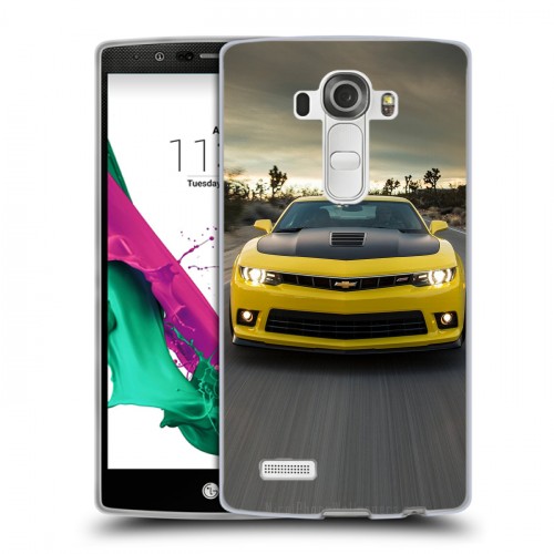 Дизайнерский пластиковый чехол для LG G4 Chevrolet