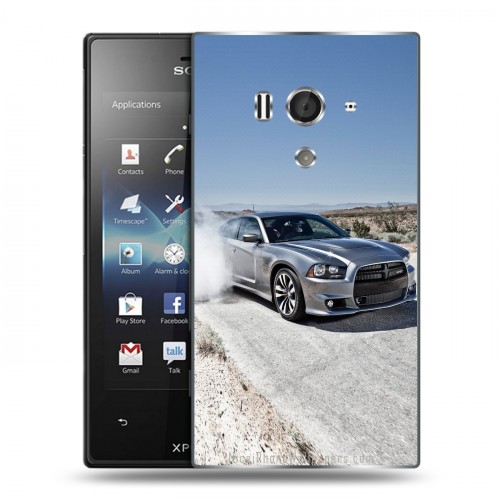 Дизайнерский пластиковый чехол для Sony Xperia acro S Dodge