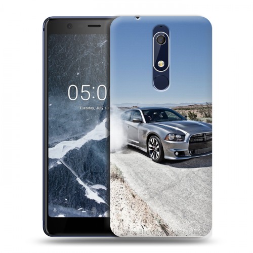 Дизайнерский пластиковый чехол для Nokia 5.1 Dodge