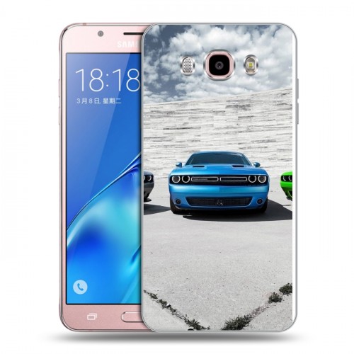 Дизайнерский силиконовый с усиленными углами чехол для Samsung Galaxy J5 (2016) Dodge