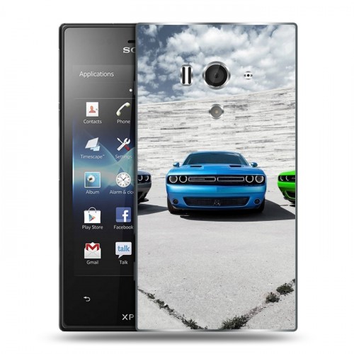 Дизайнерский пластиковый чехол для Sony Xperia acro S Dodge