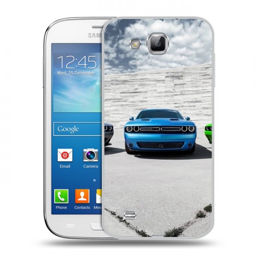 Дизайнерский пластиковый чехол для Samsung Galaxy Premier Dodge