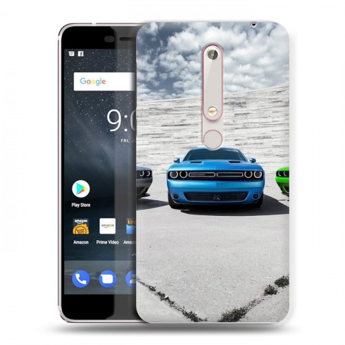 Дизайнерский пластиковый чехол для Nokia 6 (2018) Dodge