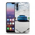 Дизайнерский силиконовый с усиленными углами чехол для Huawei P20 Pro Dodge