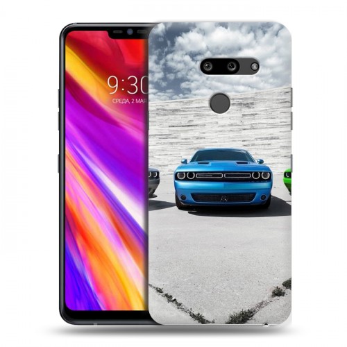 Дизайнерский пластиковый чехол для LG G8 ThinQ Dodge