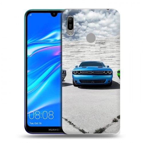 Дизайнерский пластиковый чехол для Huawei Y6 (2019) Dodge