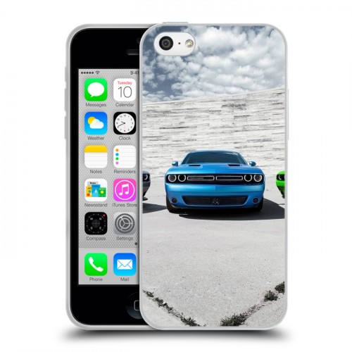 Дизайнерский пластиковый чехол для Iphone 5c Dodge