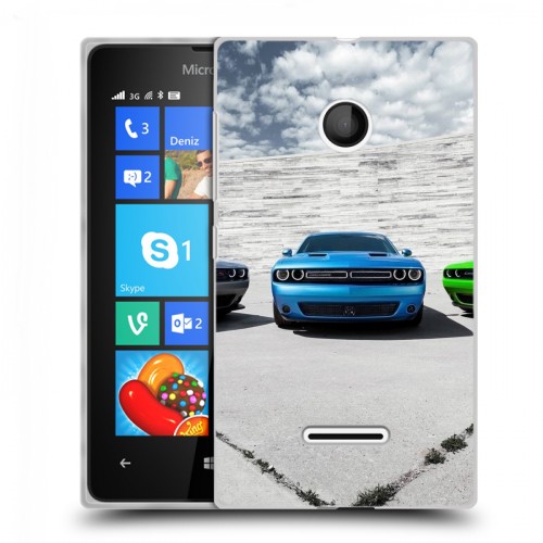 Дизайнерский пластиковый чехол для Microsoft Lumia 435 Dodge