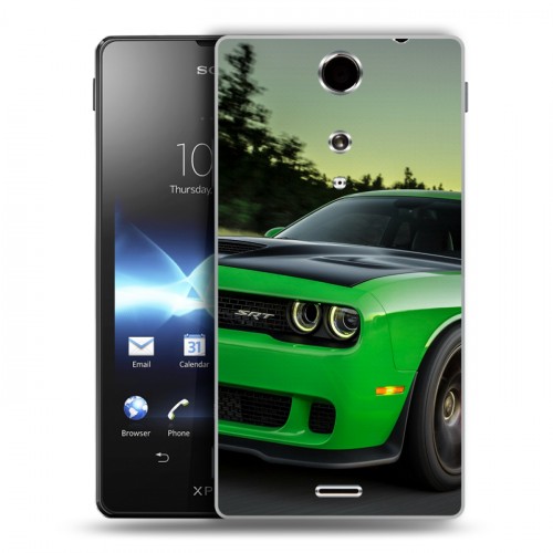 Дизайнерский пластиковый чехол для Sony Xperia TX Dodge