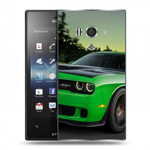 Дизайнерский пластиковый чехол для Sony Xperia acro S Dodge