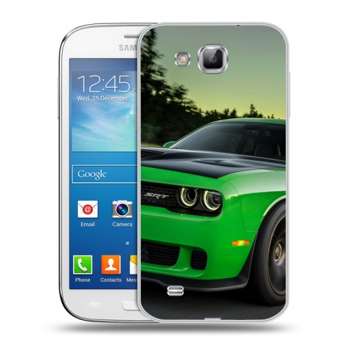 Дизайнерский пластиковый чехол для Samsung Galaxy Premier Dodge