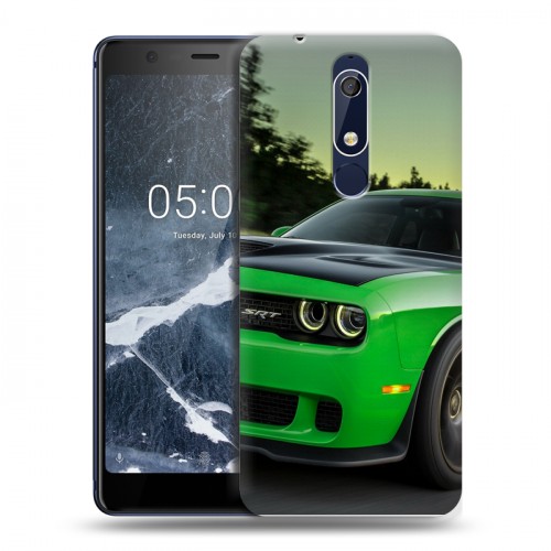 Дизайнерский пластиковый чехол для Nokia 5.1 Dodge