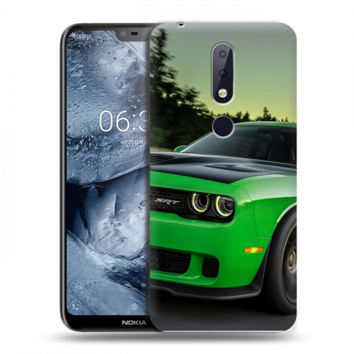 Дизайнерский пластиковый чехол для Nokia 6.1 Plus Dodge