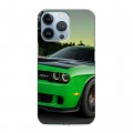 Дизайнерский силиконовый чехол для Iphone 13 Pro Dodge